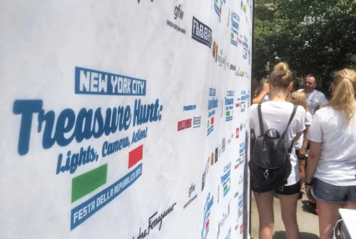 Treasure Hunt Una caccia al tesoro a NY
