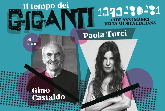Il tempo dei Giganti Paola Turci e Gino Castaldo