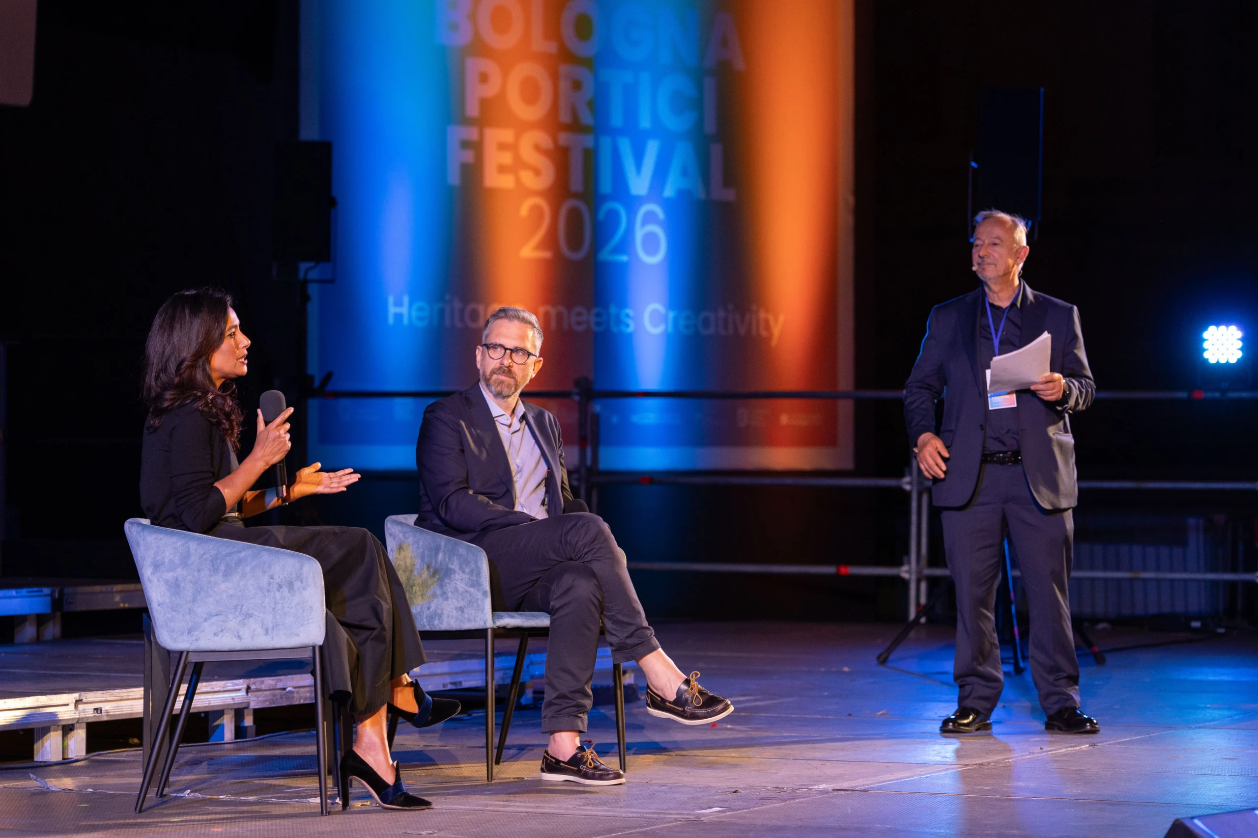 Matteo Lepore e Rula Jebreal