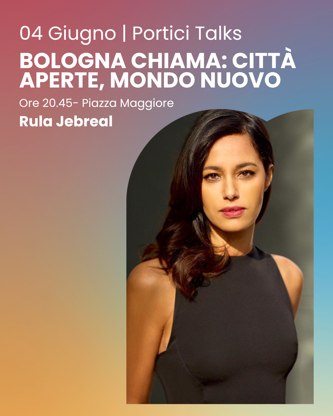 4 Bpf Bologna Chiama Città Aperte, Mondo Nuovo Rula Jebreal